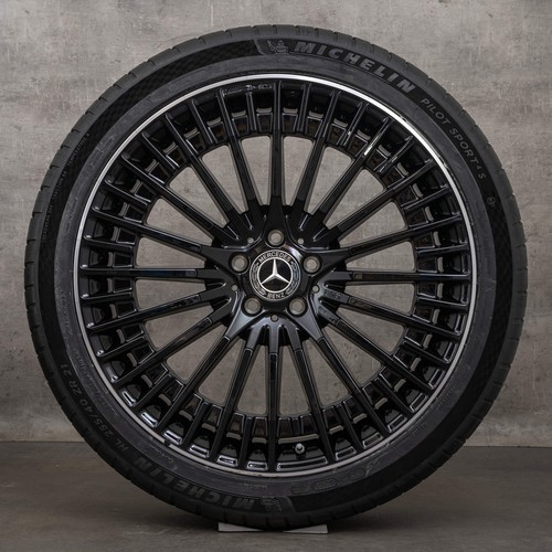 Original Mercedes Benz EQC AMG Felgen 21 Zoll N293 Sommerräder A2934011000 NEU - Bild 5 von 5