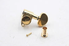 Grover Single 102G Bass/Low Side Gold Tuner w/ Ferrule & Screw (no washer)