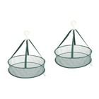  2 PCS Outdoor Drying Rack Windproof Clothes Mesh Herb Breathable Dryer