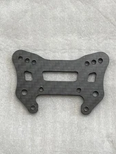 LRC Hobao Hyper VTE / VTE2 / VTE2 V2 Black Carbon Fiber Front Shock Tower 4mm