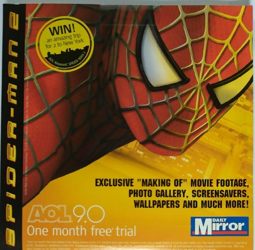 SPIDER-MAN 2 - PROMO PC CD-ROM (2004) MAKING OF MOVIE FOOTAGE, PHOTO GALLERY ETC - Afbeelding 1 van 2