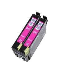 Genuine Epson 2PK 200 Magenta Ink XP300 XP200 XP400 WF2540 WF2530 XP310