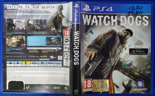 WATCH DOGS 1 gioco PS4 usato IN ITALIANO sottotitolato il CD non ha un  graffio! | eBay