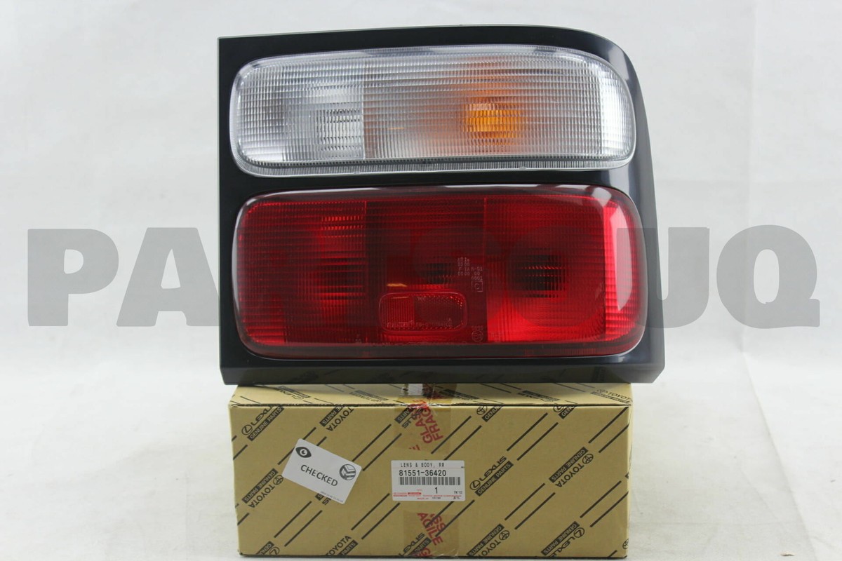 8155136420 Genuine Toyota LENS, REAR COMBINATION LAMP, RH 81551