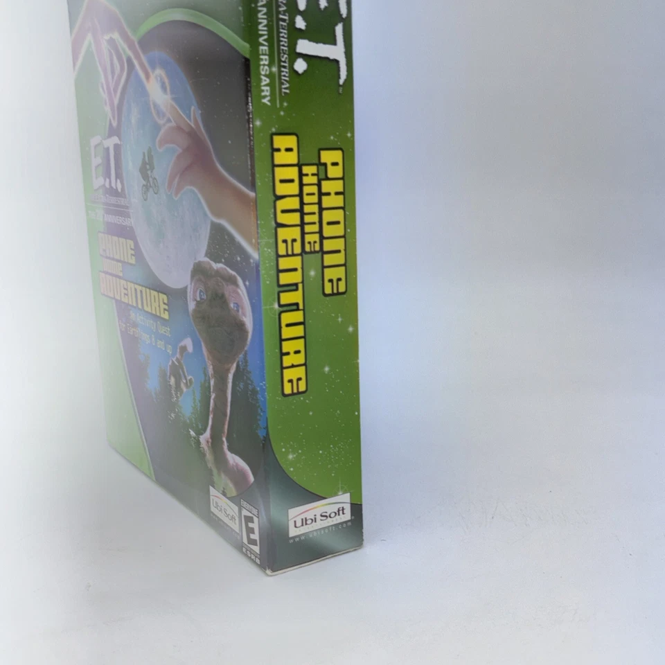E.T. Phone Home Adventure Big Box PC Game 2002 Ubisoft Unused Sealed - Image 3 of 4