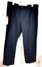 Haggar Clothing men's classic fit 44/29 blue pants NWT