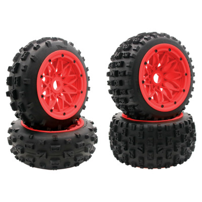 RC 1/5 Wasteland Knobby Front Rear Off-Road Wheel Tires For HPI Rovan Baja 5B SS