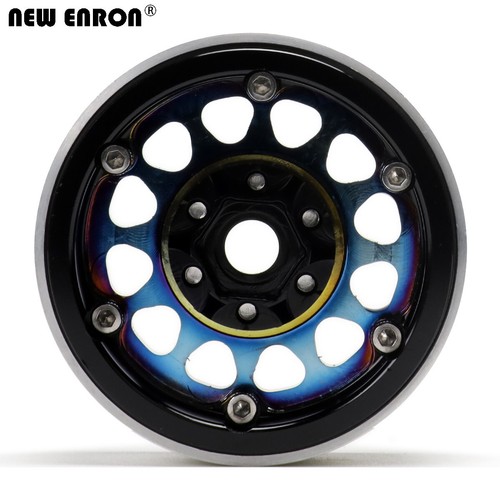 CNC Deep Dish 1.9 inch Beadlock Wheel Rim for 1/10 RC Axial SCX10 TRX4 Gen8 D90 - Picture 6 of 44