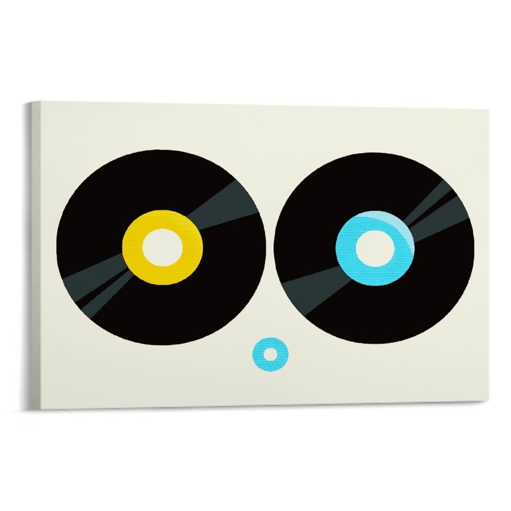 Retro Audio Cassette Tapes Canvas Poster Art Modern Wall Art Gift Home Decor