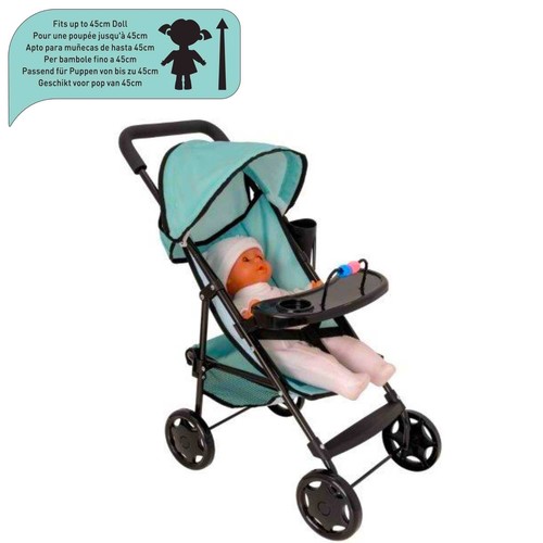 Poussette pliable pour poupées Chicco Playtime poussette poussette pour enfants poupées landau - Photo 9/12