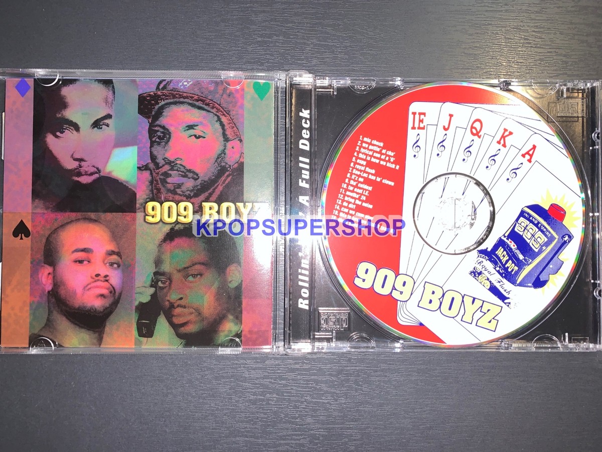 909 Boyz Album Royal Flush CD Booklet Rare Japan OBI SoCal