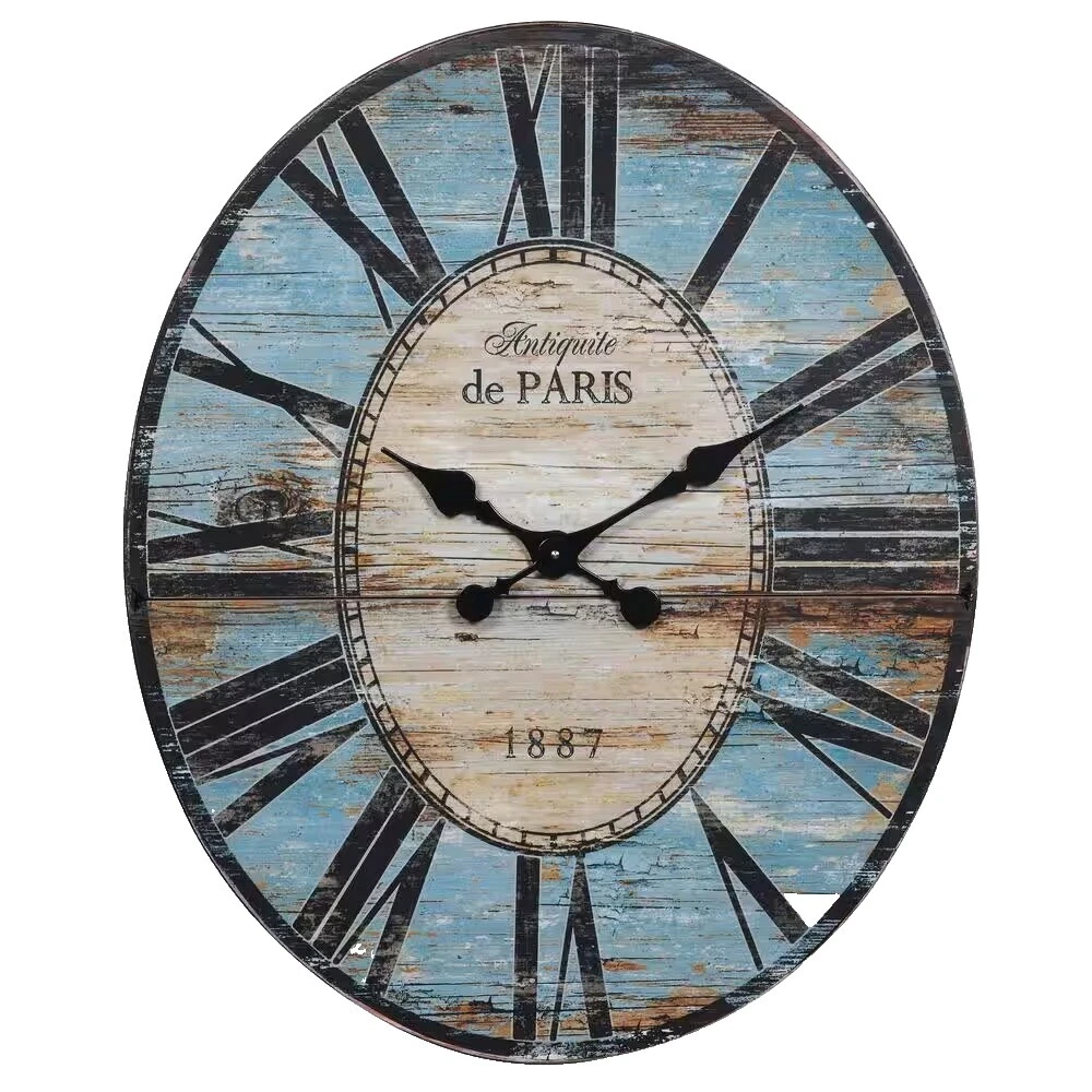 Wooden French Country Wall Clocks