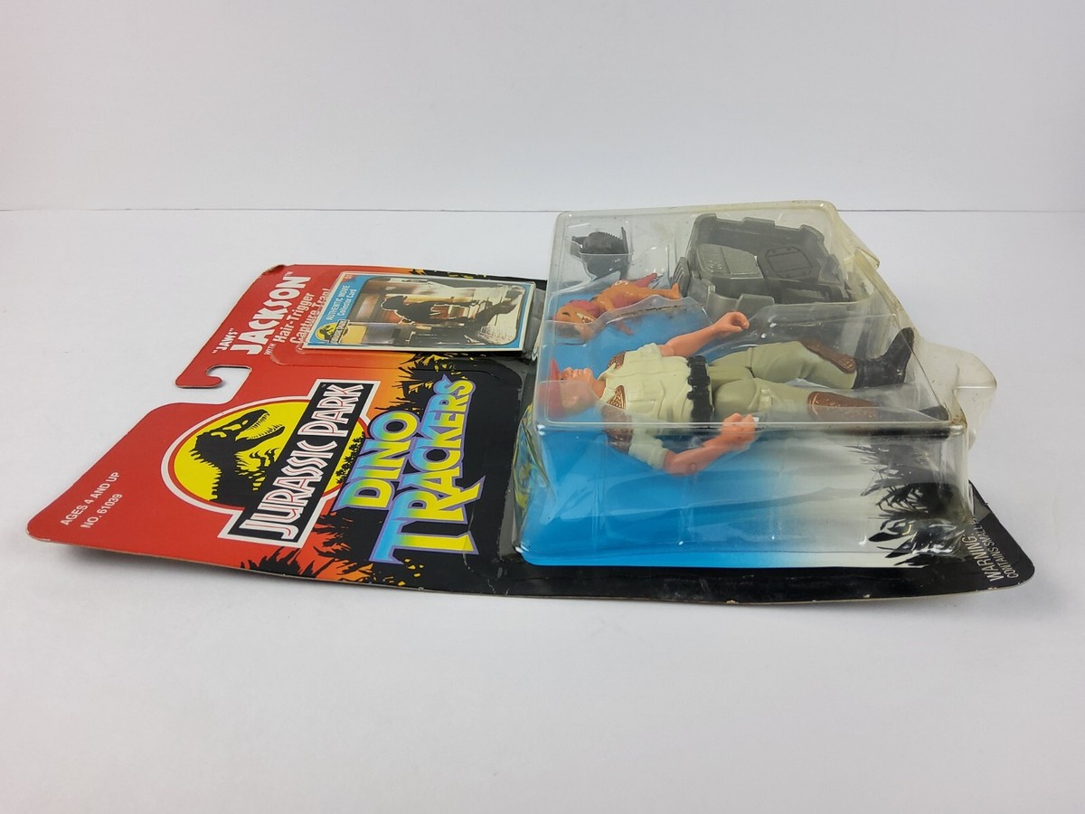 特撮 JURASSIC PARK DINO TRACKER JAWS JACKSON 1993 Jurassic Park Dino Trackers Jaws Jackson Figure