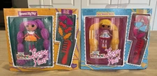 Lalaloopsy Mini Loopy Hair Dolls: Spot Splatter Splash & Peanut Big Top NIB