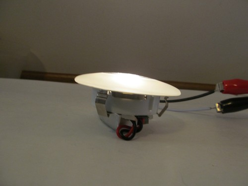 RV LED 3" Radiance Overhead Light w/ Leaf Springs 69231LSCF Frosted Glass Lens - Picture 7 of 7