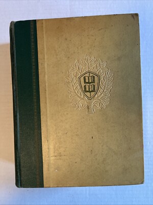 Vintage Webster's Unified Dictionary and Encyclopedia 1960 Illustrated Tabulated