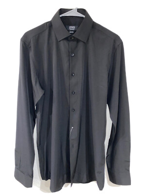 nautica black dress shirt Nautica Men's Slim Fit Supershirt Dress Shirt