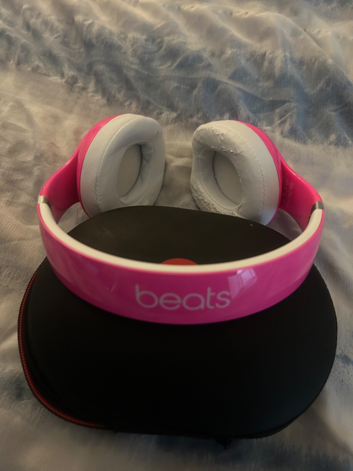 Hot Pink Studio Beats over ear headphones eBay