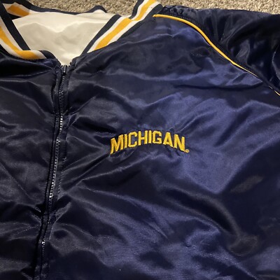 STARTER スターター ミシガン大学 XL VTG VINTAGE STARTER MICHIGAN WOLVERINES PULLOVER JACKET SZ