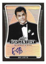 RAY LIOTTA 2020 Leaf METAL Pop Century BLACK AUTOGRAPH #d 10/10 Henry GOODFELLAS