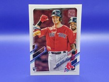 2021 Topps #US212 Bobby Dalbec, Boston Red Sox (RC) - Base Rookie Debut Card