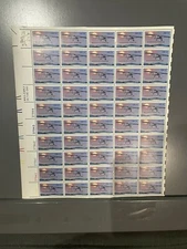 US 1977 13c SN 1710 Sheet of 50 MNH P# LL 37939/37940/37941/37942/37943/37944