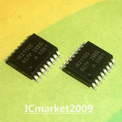 50 PCS IR2110S SOP-16 IR2110 High and Low Side Half Bridge Driver Chip IC #F7