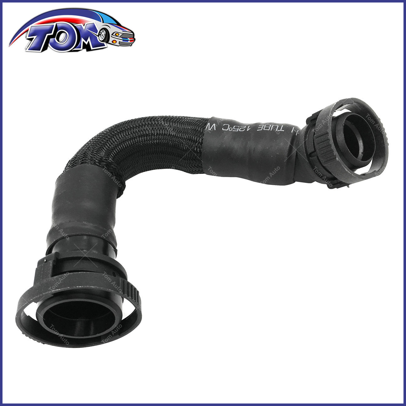 For Audi Q7 4.2 Breather Hose from Valve Cover to Crankcase Vent Valve