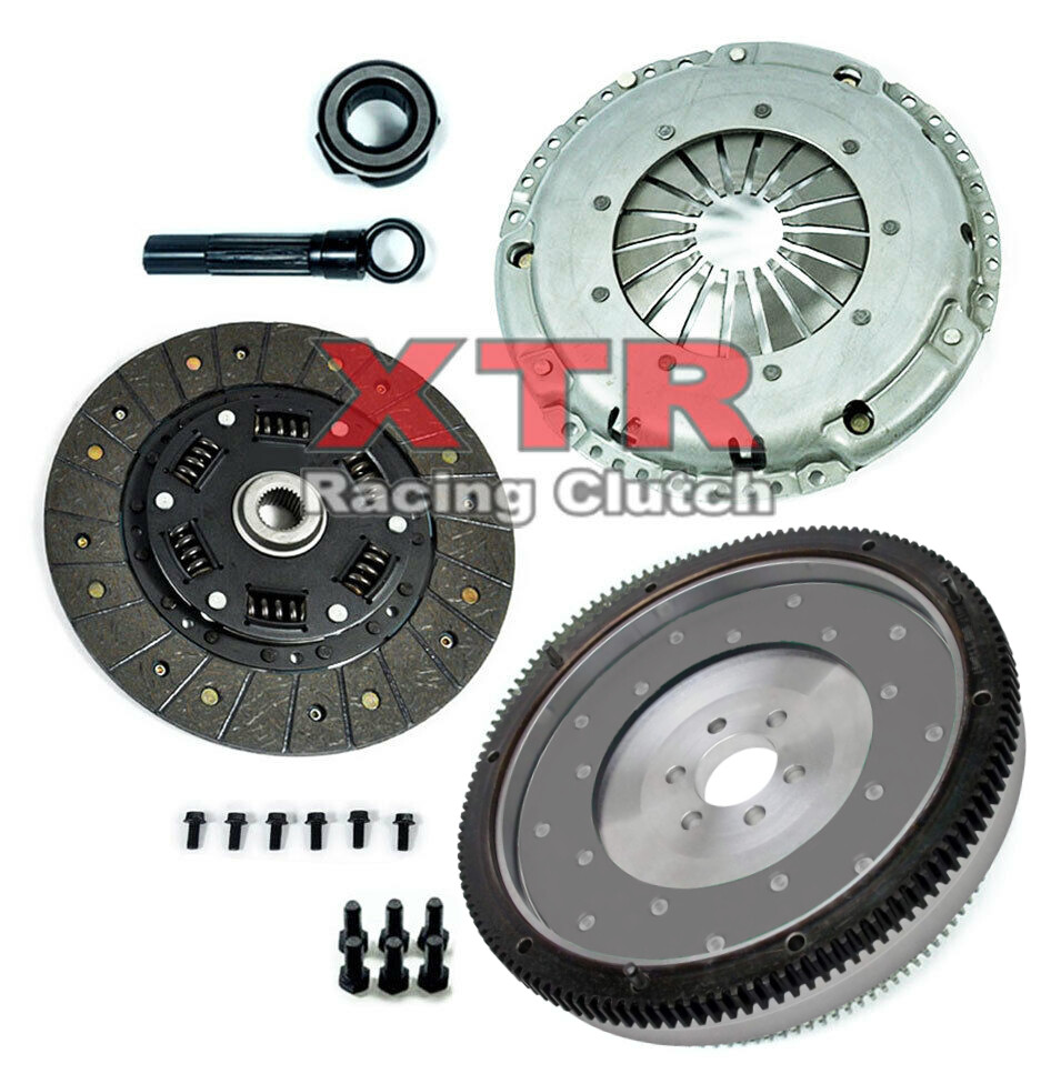 XTR Clutch Kit with Aluminum Flywheel for 99-06 Audi TT VW Golf Jetta 1.8L 1.9L