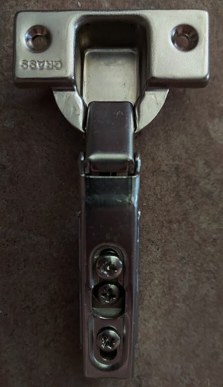 Grass #2625081 Cabinet Door Hinge 120° Slide-On Self Close Kitchen Hinges wood