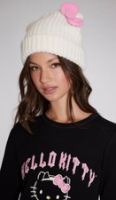 Forever21 hello kitty beanie hat