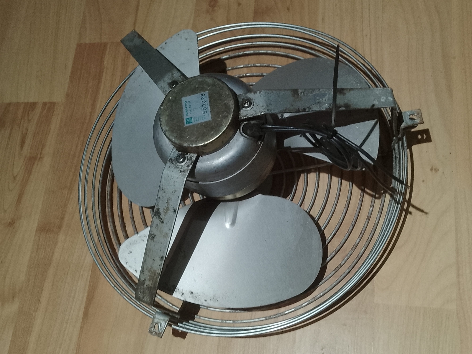 ✅Sanyo Lüfter 30cm für Kühlagregat FEM4-092C 9Watt 200V 50/60Hz mit Gitter