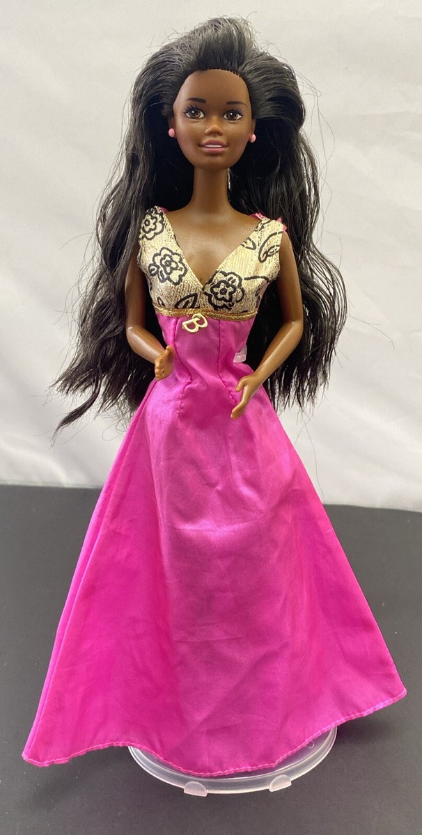 Vintage African American BARBIE Christie Doll MATTEL 1987 Pink