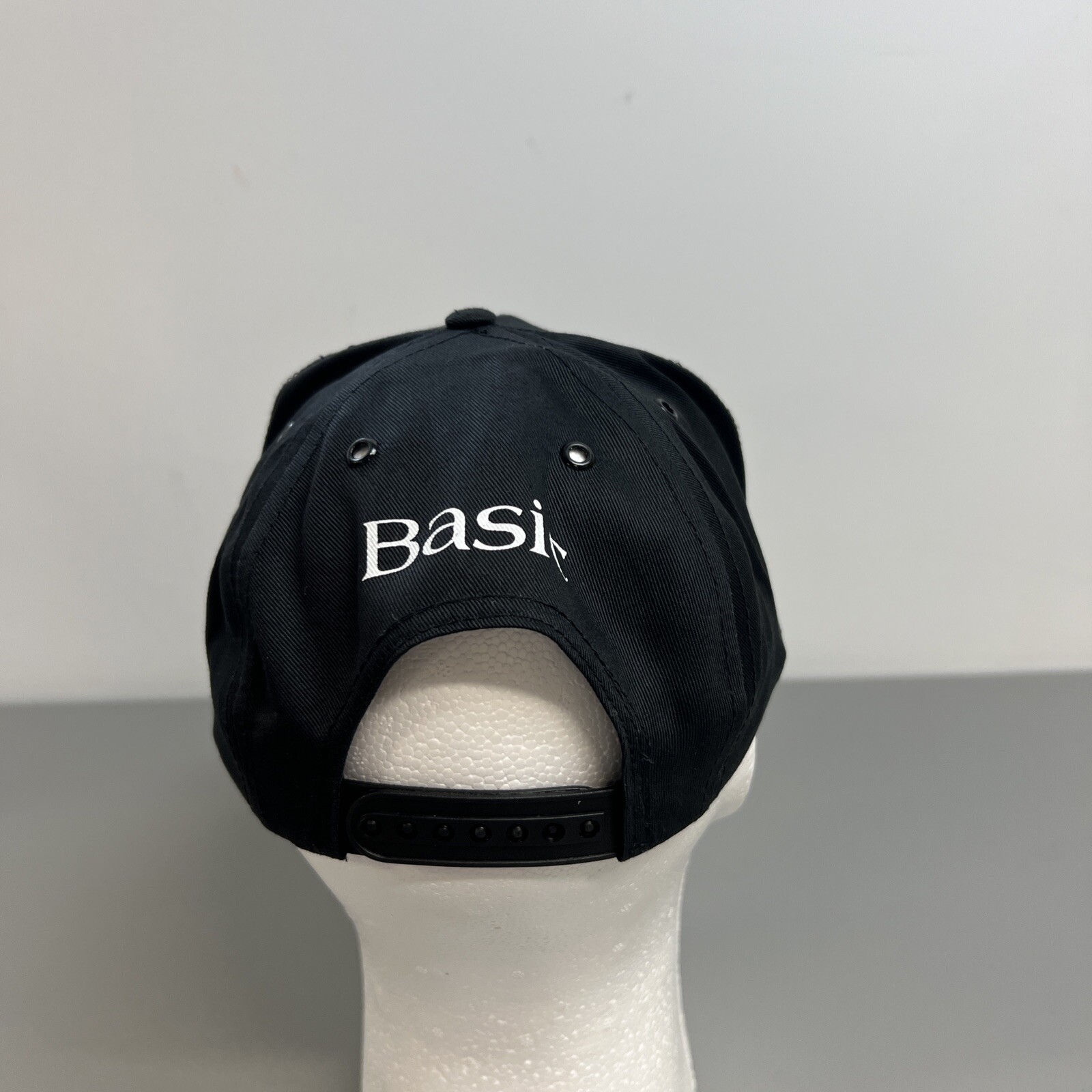 Vtg Basic Cigarettes "Your Basic Cap" Hat Black S… - image 3