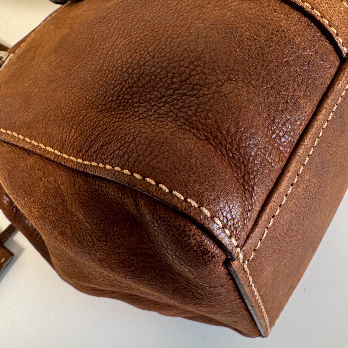 PRADA Vintage Brown leather Shoulder Bag | eBay PRADA Vintage Brown leather Shoulder Bag | eBay