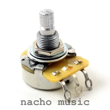 CTS 500K Split Shaft Audio Taper Potentiometer