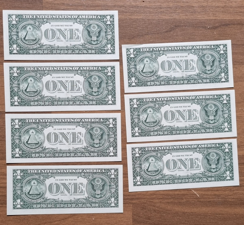 Full District Set 2001 One Dollar STAR NOTE Federal Reserve UNCIRCULATED #92208 - Picture 2 of 2