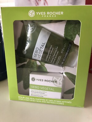 Sebo Vegetal Zero Blemish Gel Cream  Purifying Cleansing Gel Yves  Rocher New