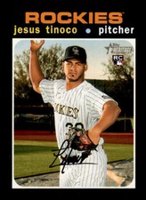 2020 Topps Heritage Jesus Tinoco #628 Colorado Rockies