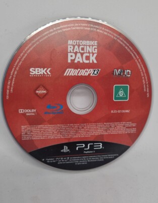 *RARE* PlayStation 3 PS3 Motorbike Racing Pack: Moto GP 13, SBK, MUD -  3 Games