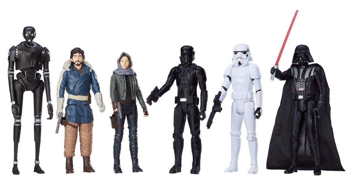希少品 スターウォーズ STARWARS フィギュア ROGUE ONE NEW Star Wars ROGUE ONE Deluxe Figurine Playset 10 Figures