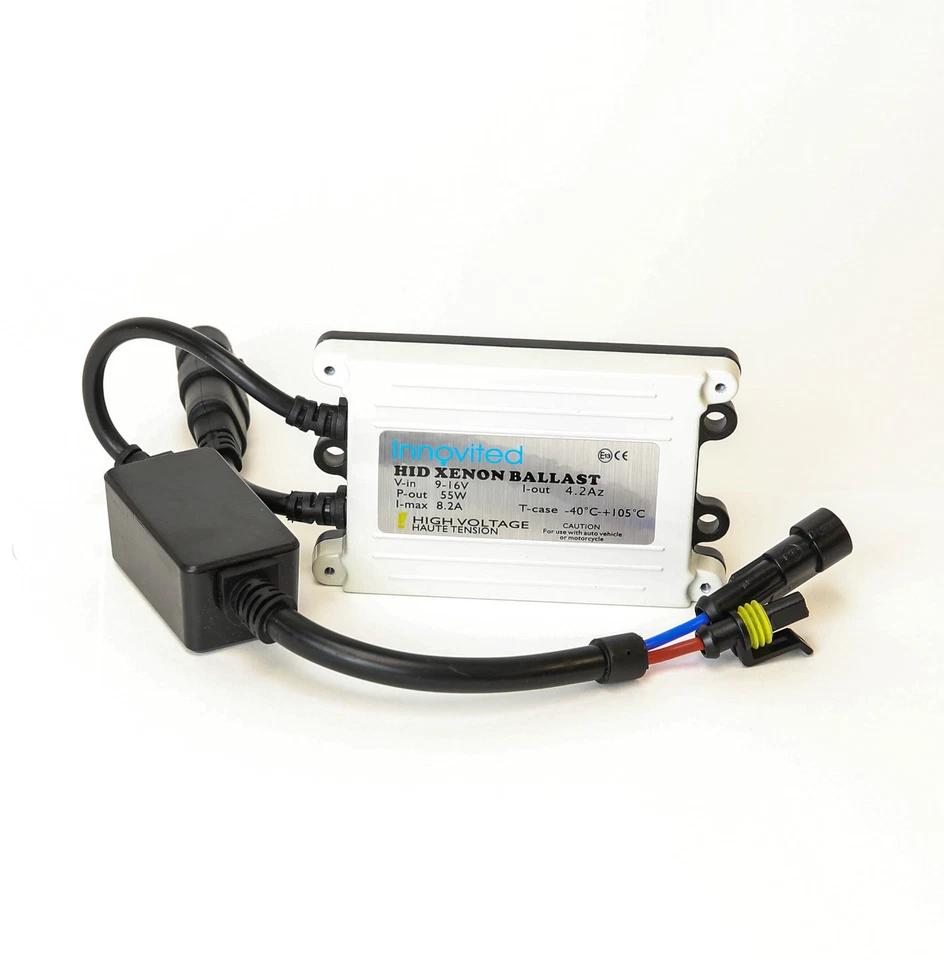 Innovited AC 55w HID Kit H4 H7 H11 H13 9003 9005 9006 9007 6000K Hi-Lo Bi-Xenon - Image 2 of 4