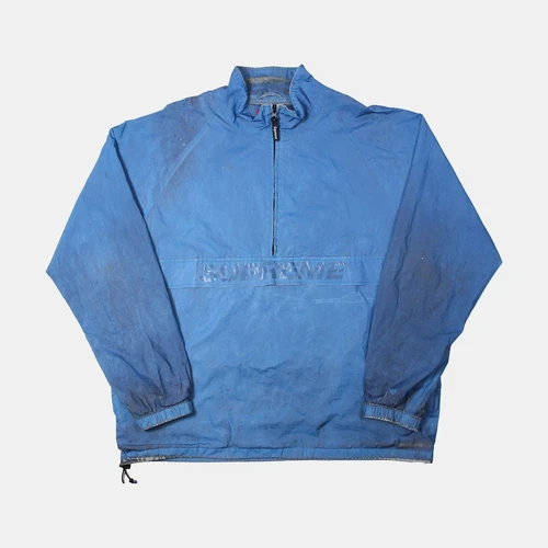 Veste zippée Supreme Quarter / Taille XL / Courte / Homme / Bleu / Polyester