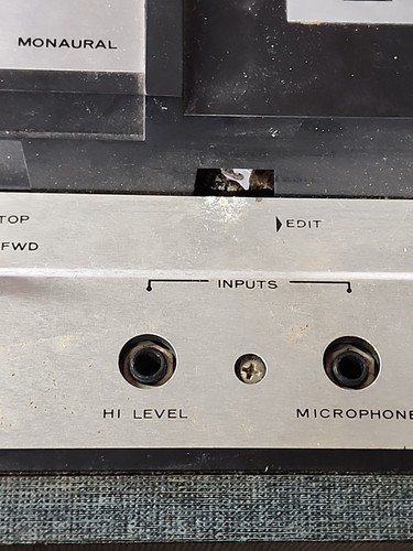 Vintage Webcor Viscount lll Reel-to-Reel Tape Recorder High-Fidelity With Case - Picture 4 of 24