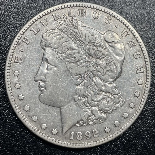 1892-S Morgan Silver Dollar $1 XF Details Extra Fine Key Date