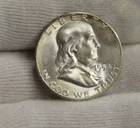 1954 S US Franklin Half 50c Nice Unc
