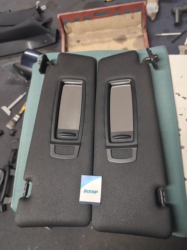 BMW X5 E70 SUN VISORS PAIR RIGHT & LEFT SIDE (P346)
