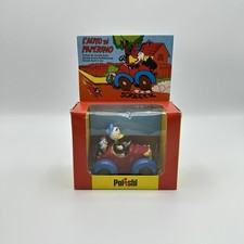 POLISTIL PERSONAGGIO GIOCATTOLO CAR DISNEY ANNI '70 AUTO PAPERINO DONALD DUCK AUTO CON SCATOLA