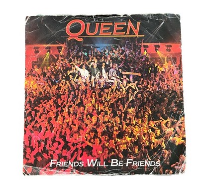 E402, Friends Will Be Friends, Queen, 7'' 45rpm PS Single, Excellent Condition