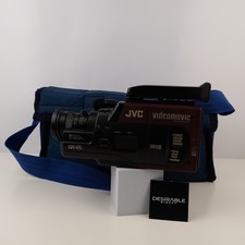 JVC Videomovie GR-65E VHS-C Camcorder Spares/Repairs + Bag + AA-V6EK Adapter